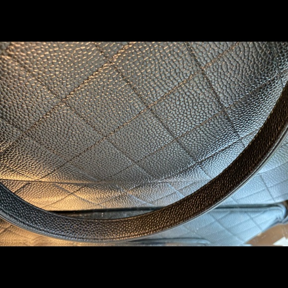 🖤🖤🖤 Gorgeous Rare Vintage Caviar Chanel Briefcase🖤🖤🖤 - Picture 10 of 16